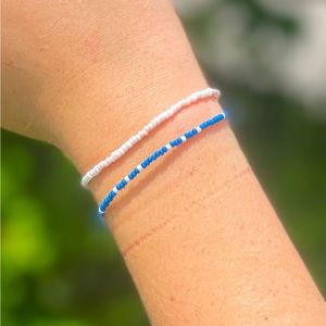 Customized Bracelets, Anklets and Necklaces!